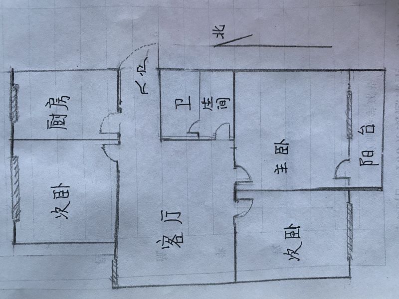 急售市中心学区房赵王河房管局宿舍3室1厅1卫，满五唯一，83平，送26平储藏室