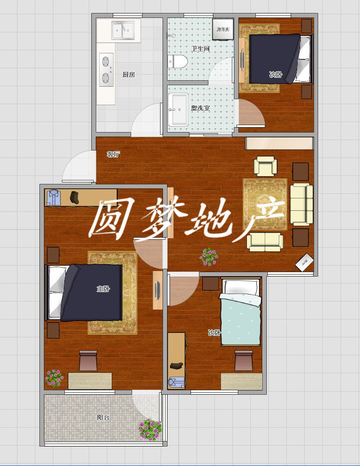 精品三室学区房，以装修拎包即住，可贷款
