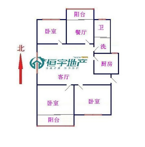 城北学区房，大太小区超低价格享受大面积住房
