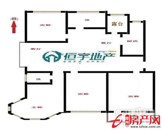 四室两厅两卫，三室向阳，带车库
