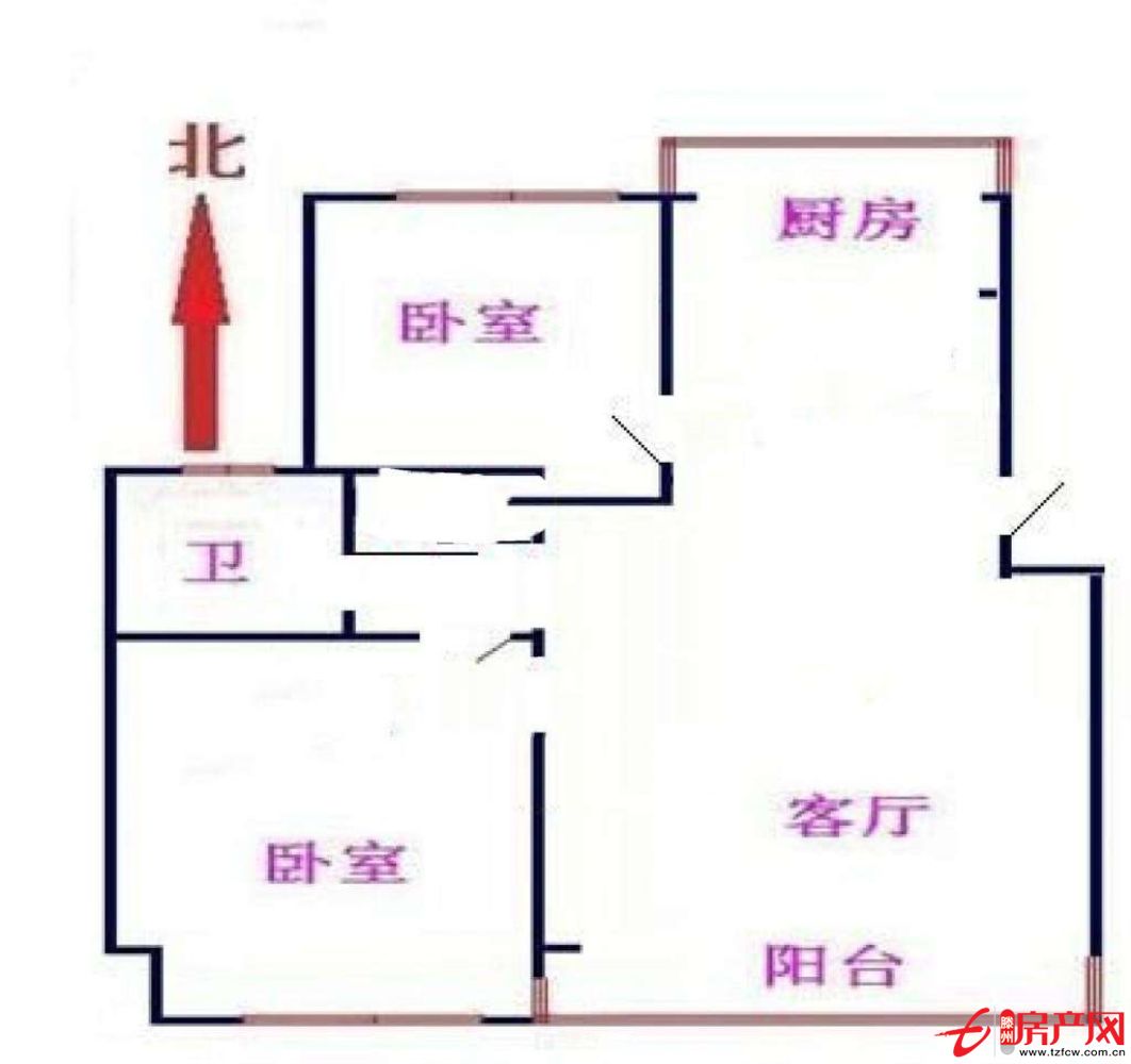 滕都帝景，两室中等装修，证满五年，送储藏室，支持贷款