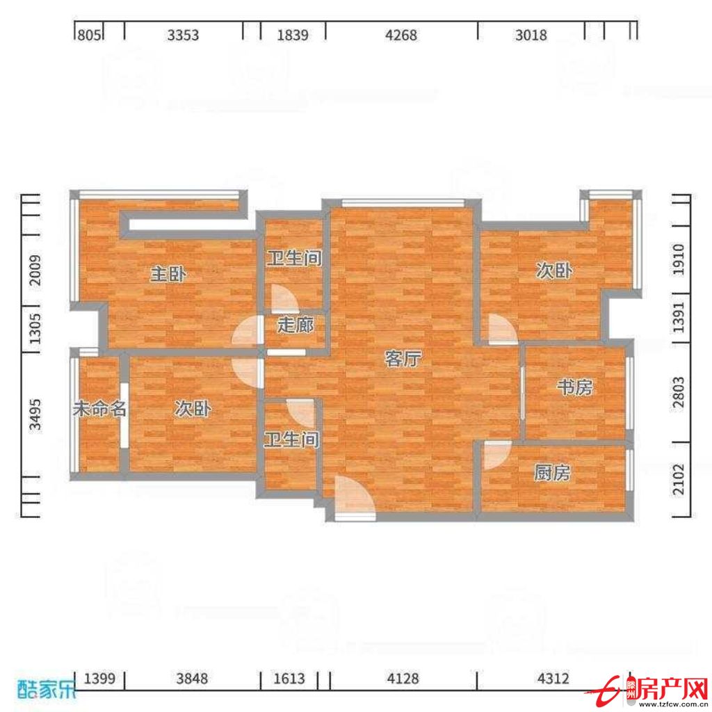 沈岳家园四室，毛坯房，可以分期