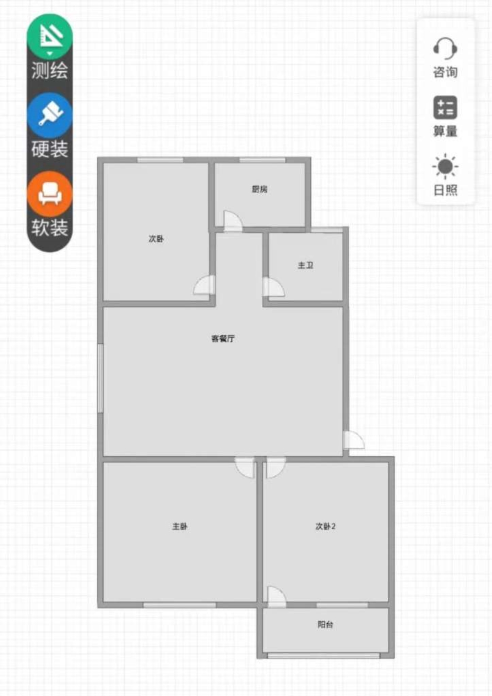 汇龙安东花园三室2厅格局超棒87m296.8万随时看，性价比高