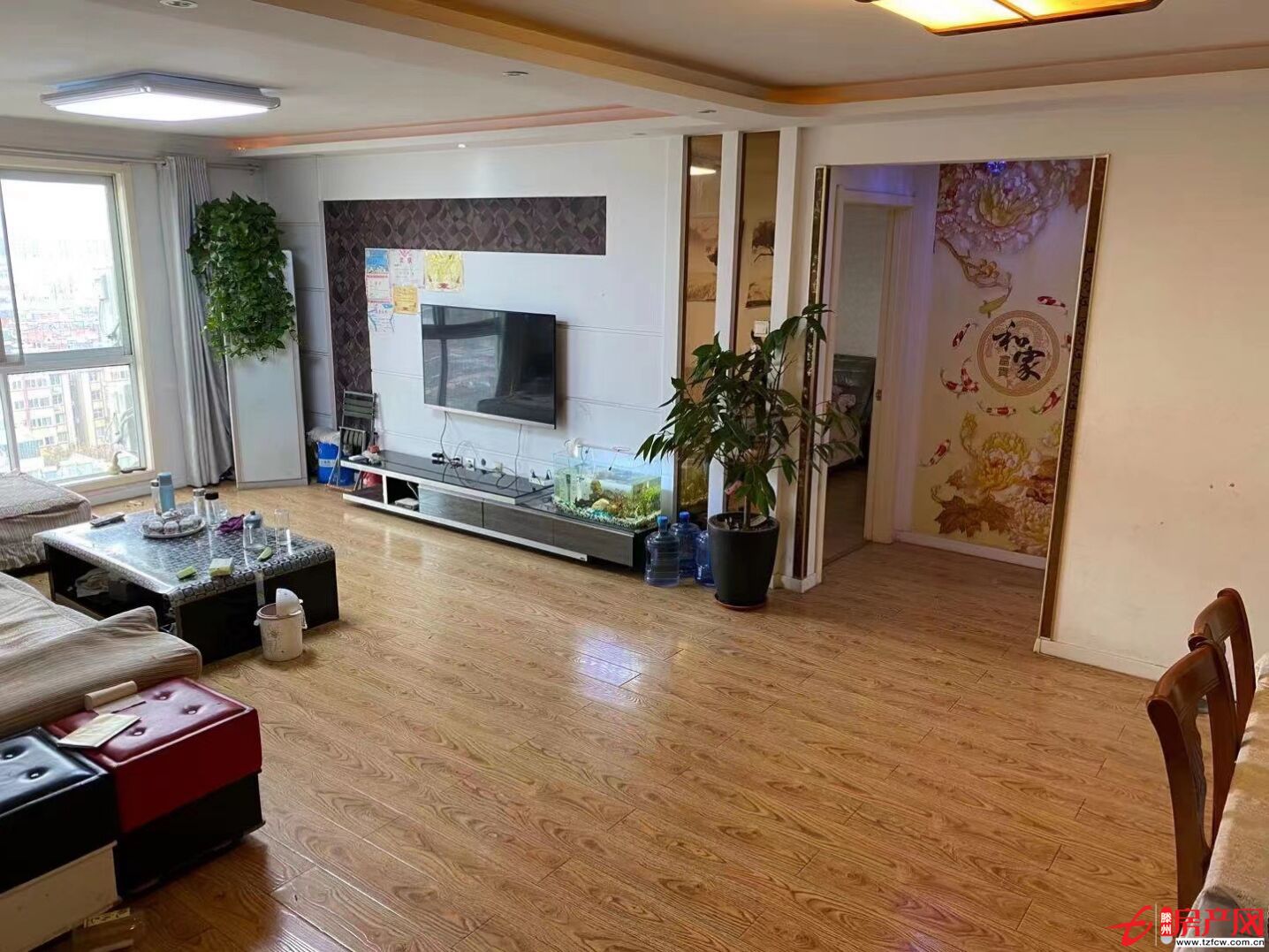 阳光丽景中间楼层，东户，有证可贷款